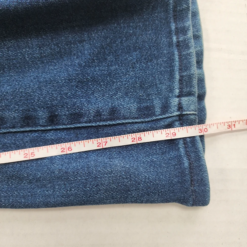 DG2 by Diane Gilman Comfort Virtual Stretch Boot-Cut indigo Blue Jean - Picture 7 of 10